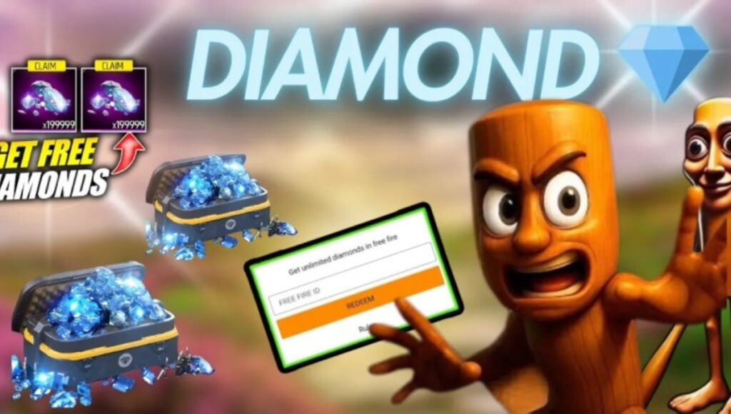 Free 20000 Diamonds in Free Fire ID 2025 बिना पैसे खर्च किए रिवॉर्ड्स पायें 