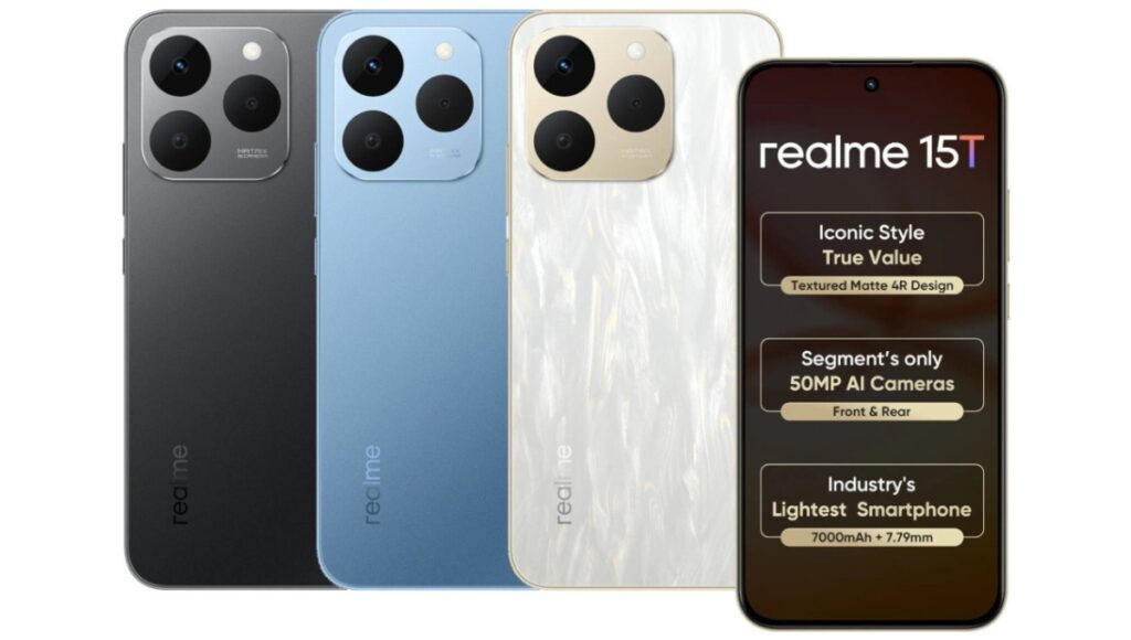 Realme 15T: ₹20,999 में 7000mAh बैटरी और दमदार 50MP कैमरा के साथ नया गेम-चेंजर