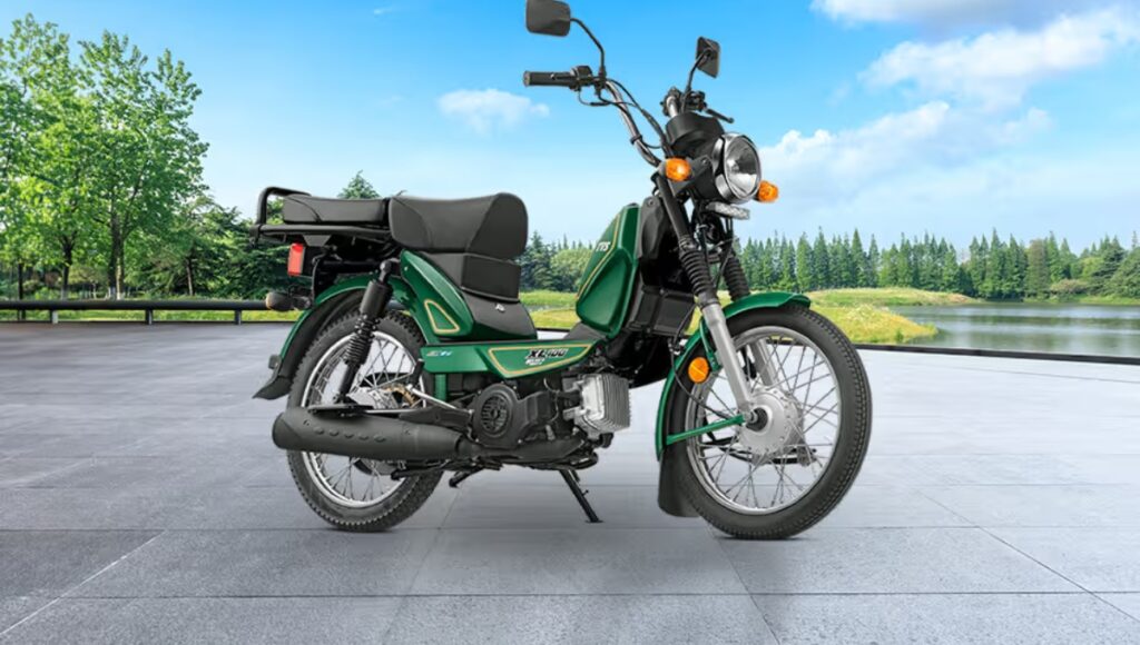 TVS XL100 भारत की सबसे सस्ती और भरोसेमंद बाइक, अब और भी स्टाइलिश फीचर्स के साथ