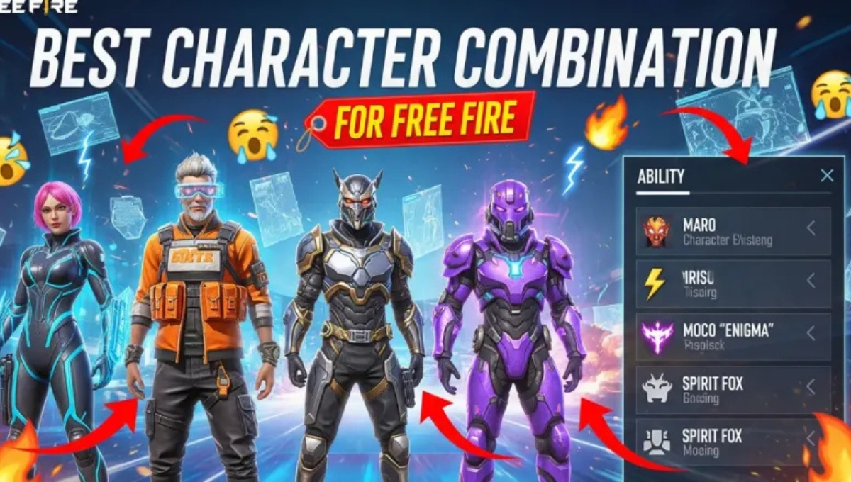 Free Fire Character Combination