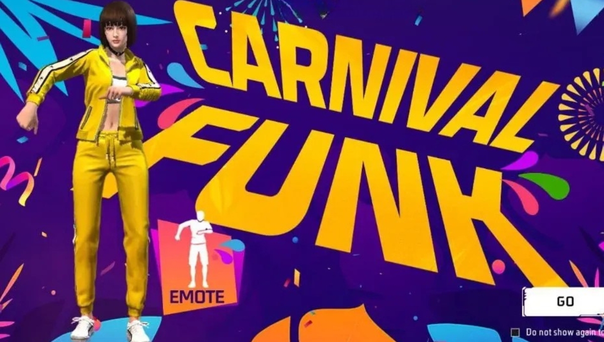 Carnival Funk Emote QR Code