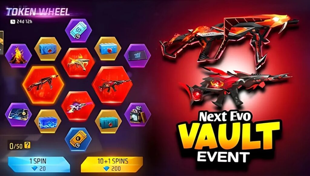 फ्री फायर Evo Vault Event नवंबर 2025: नए Evo Gun Skins और धमाकेदार रिवॉर्ड्स के साथ लौटा सबसे पॉपुलर इवेंट