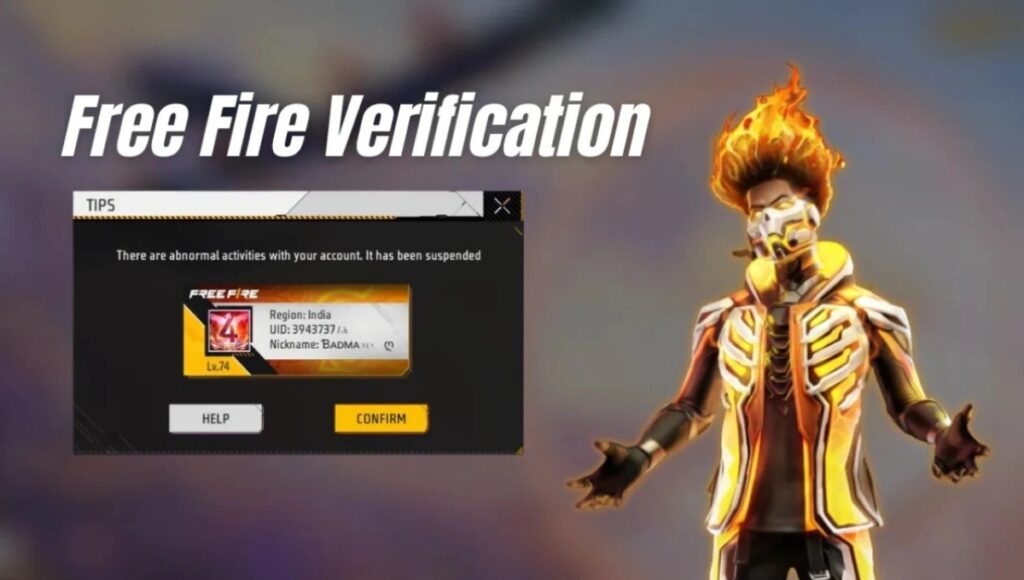 Free Fire Account Verification ID