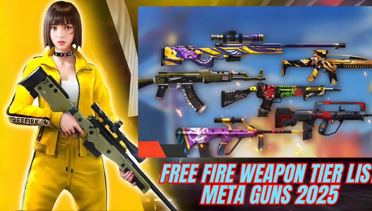 Free Fire Weapon Tier List Meta Guns