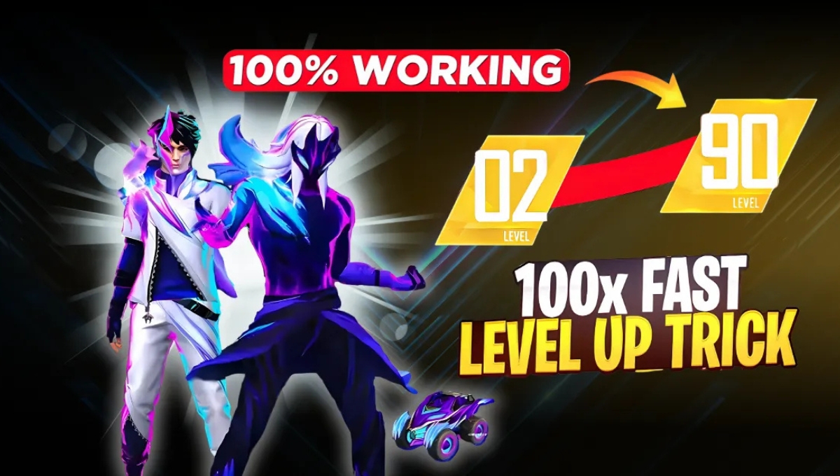 Free Fire Level Up Trick