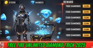 Free Fire Unlimited Diamond Trick 2025: पूरा सच जानिए, फेक से बचिए और सेफ तरीके अपनाइए