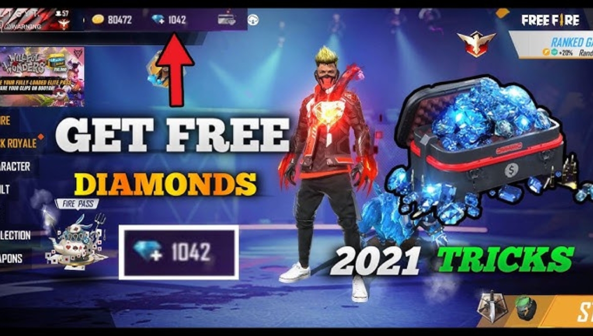 Free Diamonds in Free Fire Max