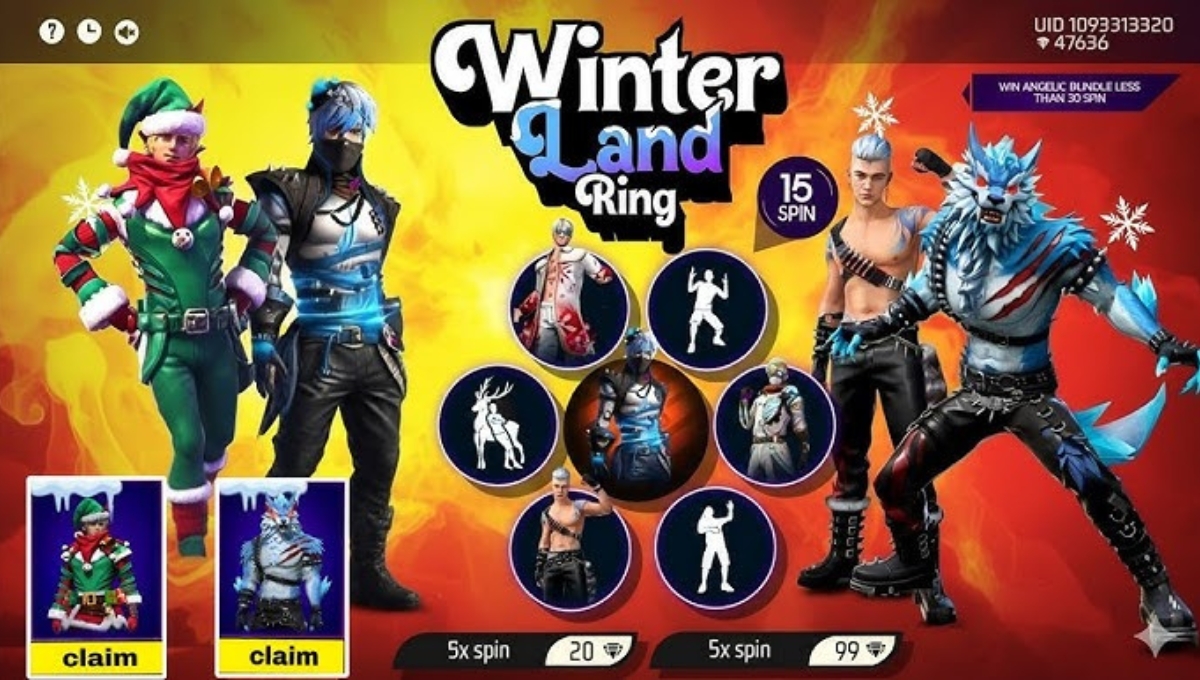 Free Fire Winterlands