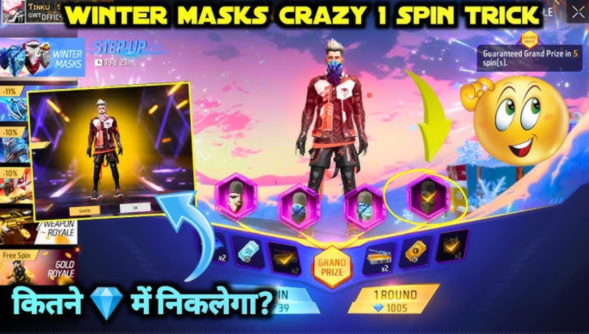 Free Fire Winter Mask Event