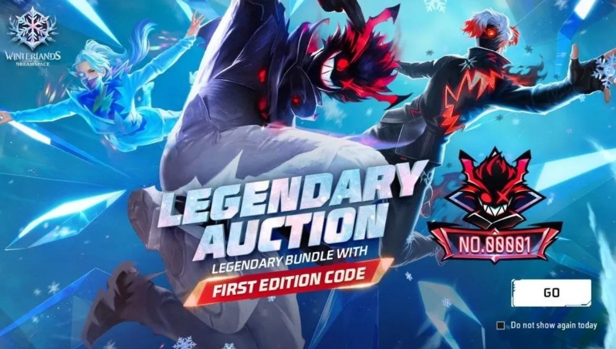 Free Fire Dreamspace Legendary Auction Event