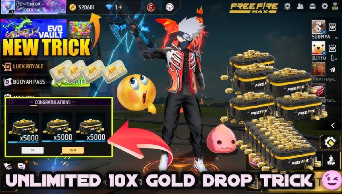 Free Fire Unlimited Money Trick