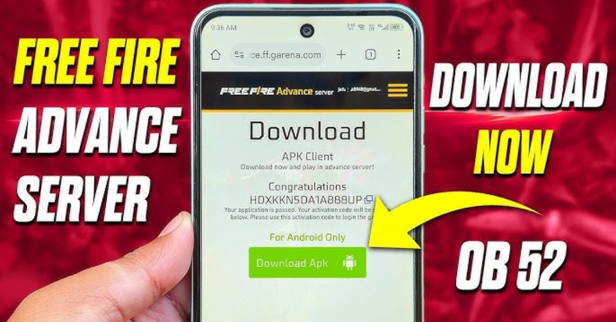 Free Fire OB52 Advance Server