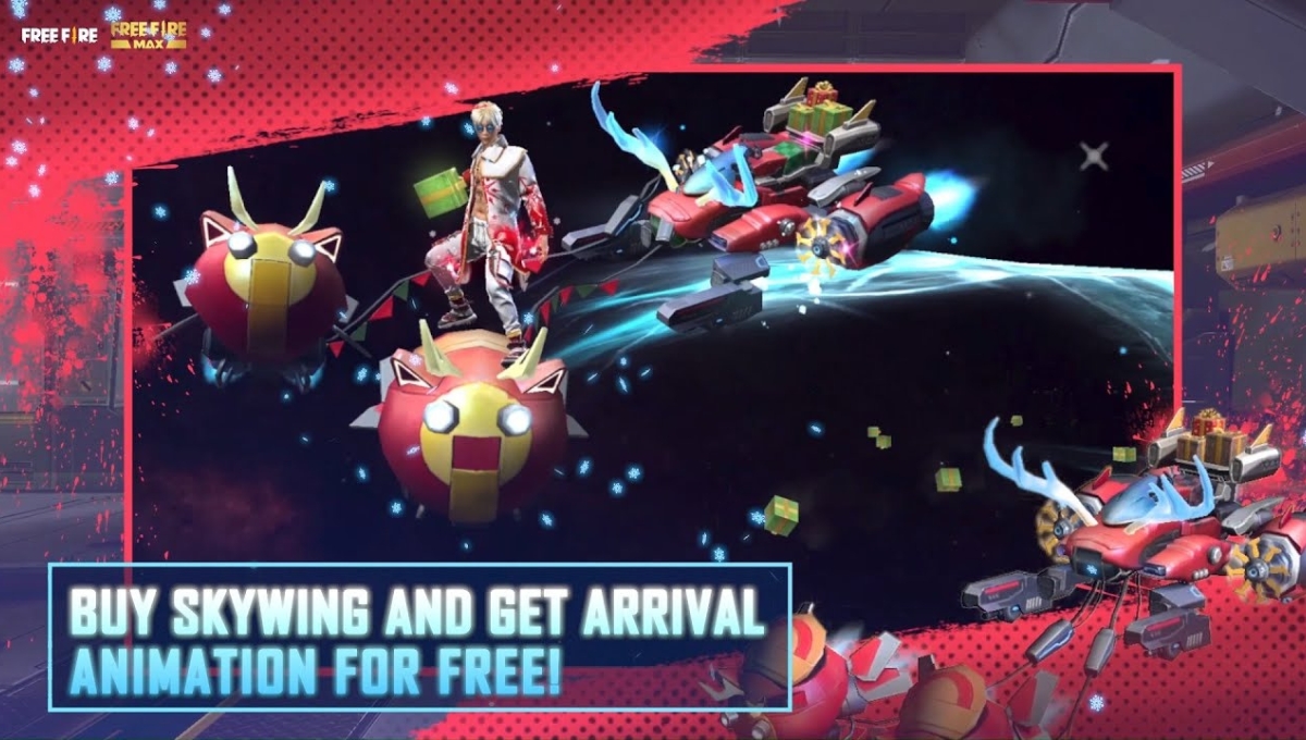 Free Fire Winterland Sledge 1 Spin Trick