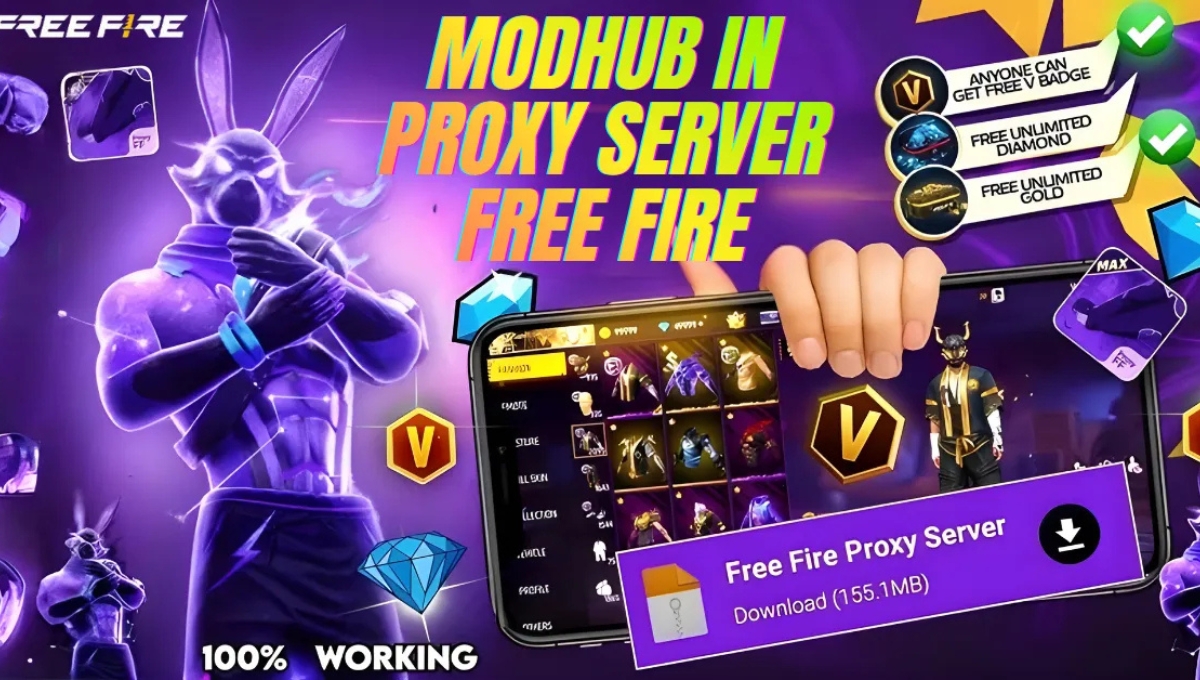 Modhub.in FF Proxy Server