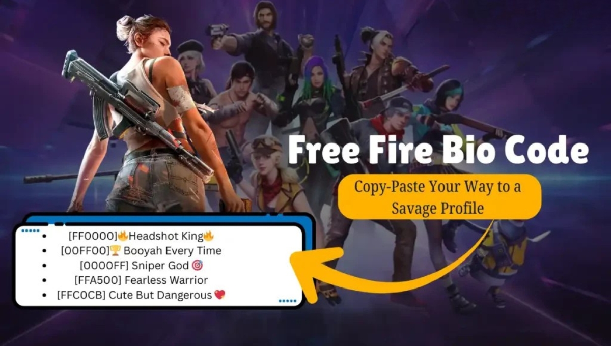 Free Fire Bio Code 