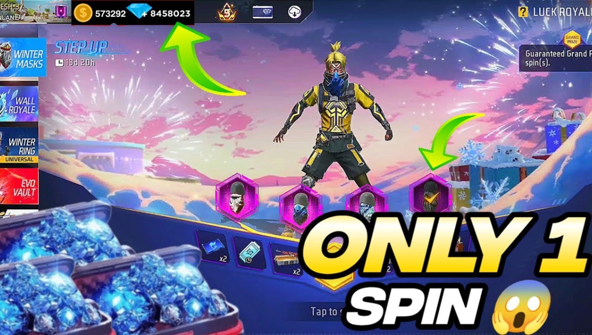 Free Fire Winter Mask Event