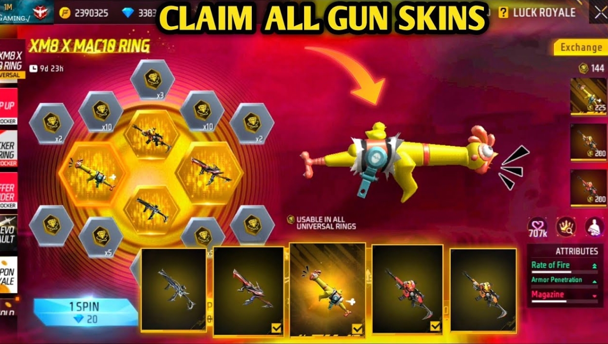 XM8 X MAC10 Ring Event 