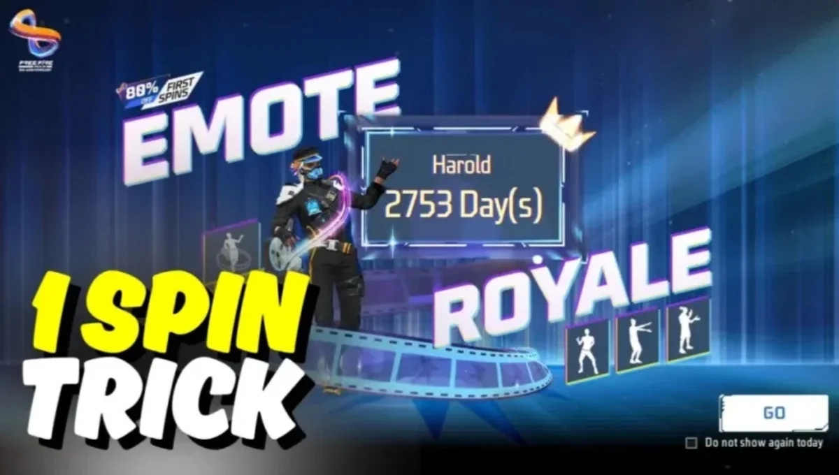 Free Fire Step Up Emote Event