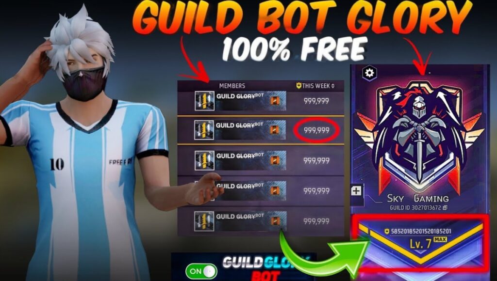 Free Fire Guild Glory Bot File