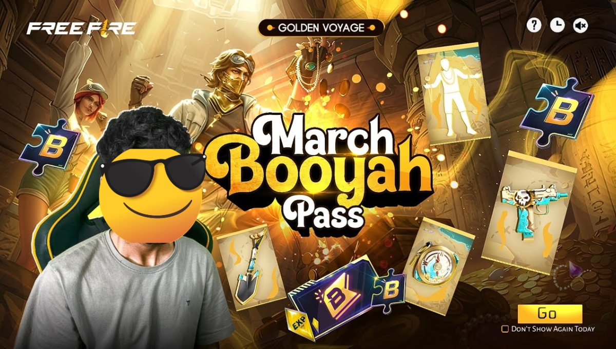 Free Fire March Month Booyah Pass
