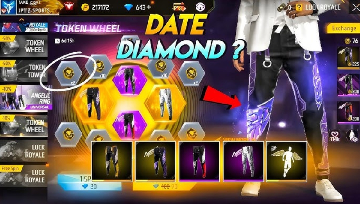 Free Fire Angelic Ring Event