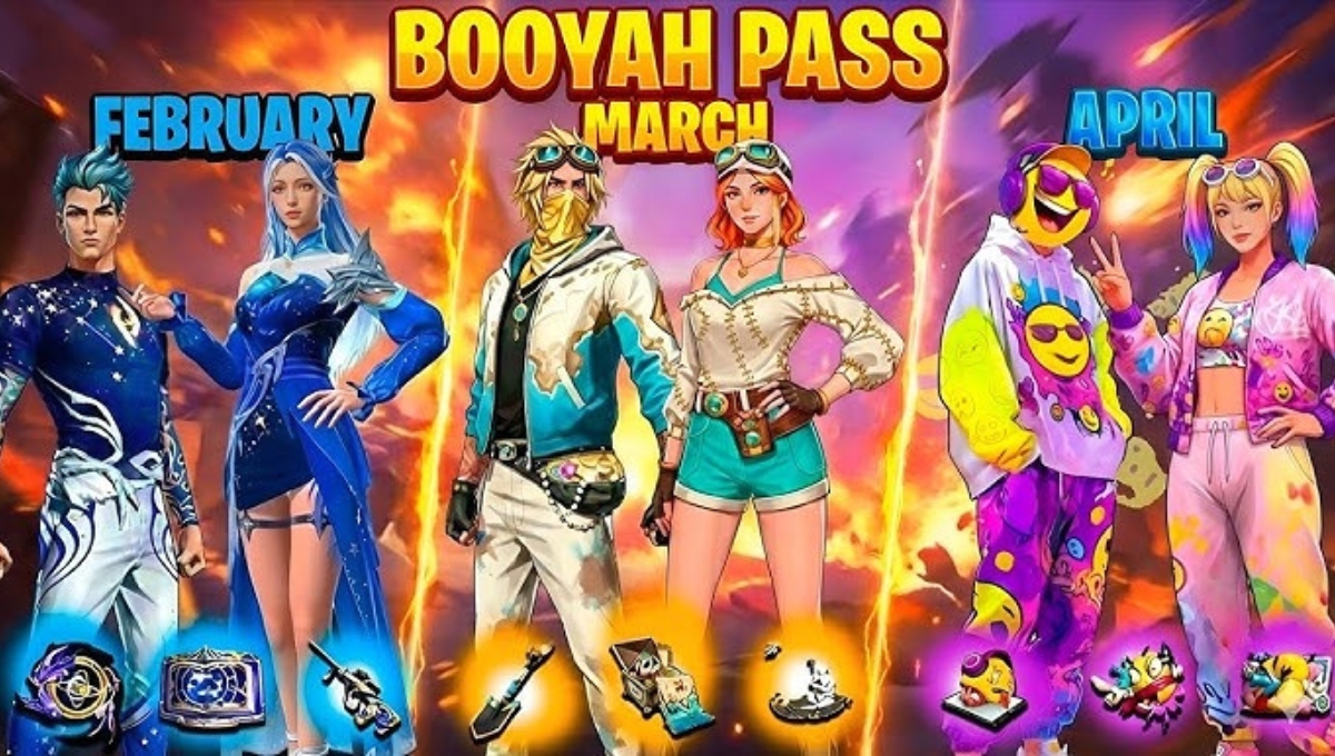 Free Fire March Month Booyah Pass