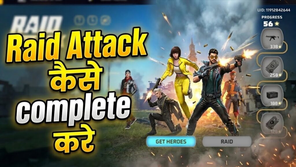 Raid Attack Event Free Fire