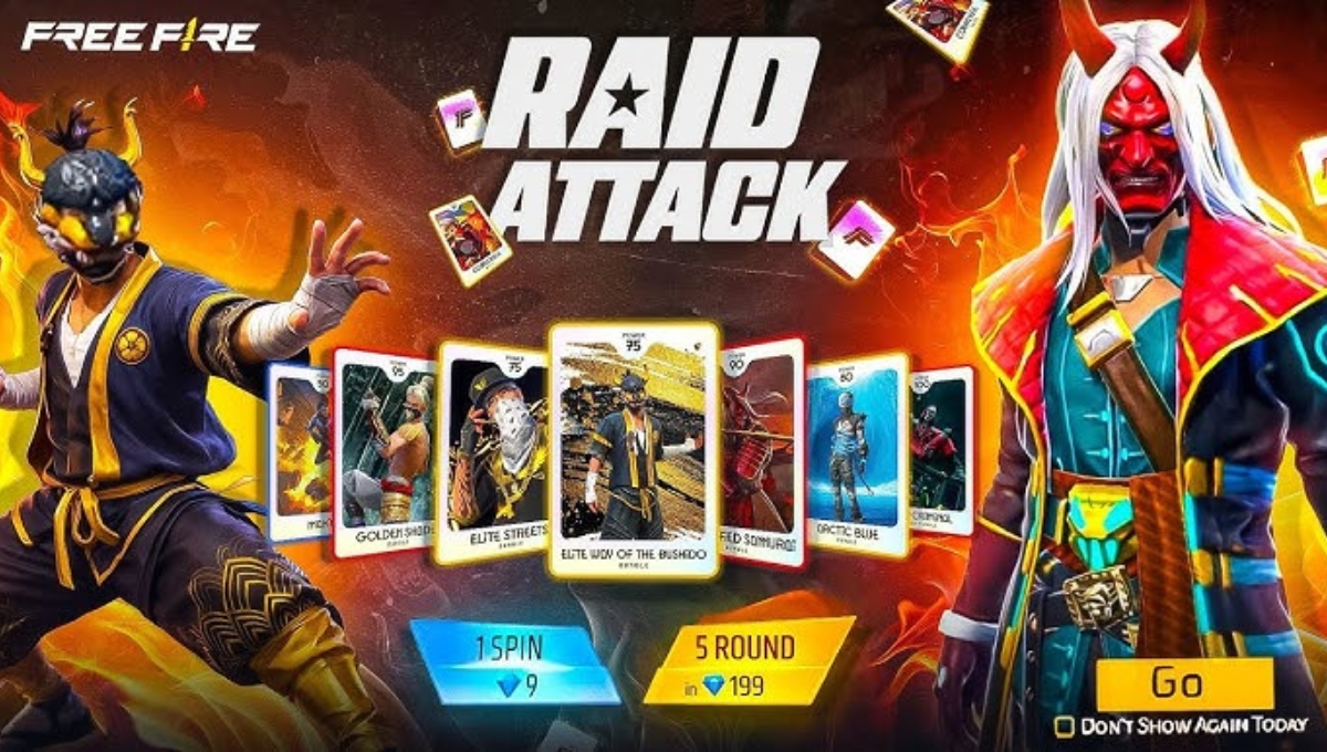 Raid Attack Event Free Fire