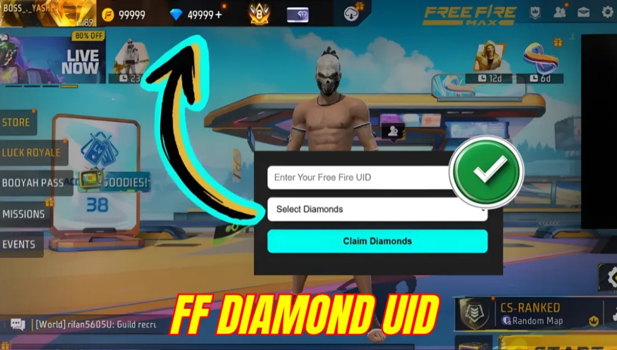 Free Fire Free Diamond ID