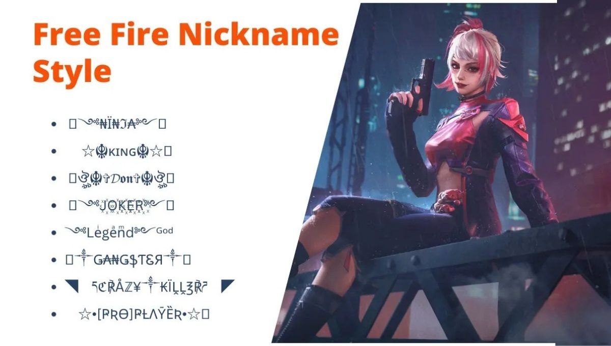 Free Fire Nickname Style