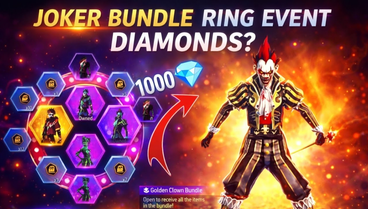 Free Fire Clown Ring Event