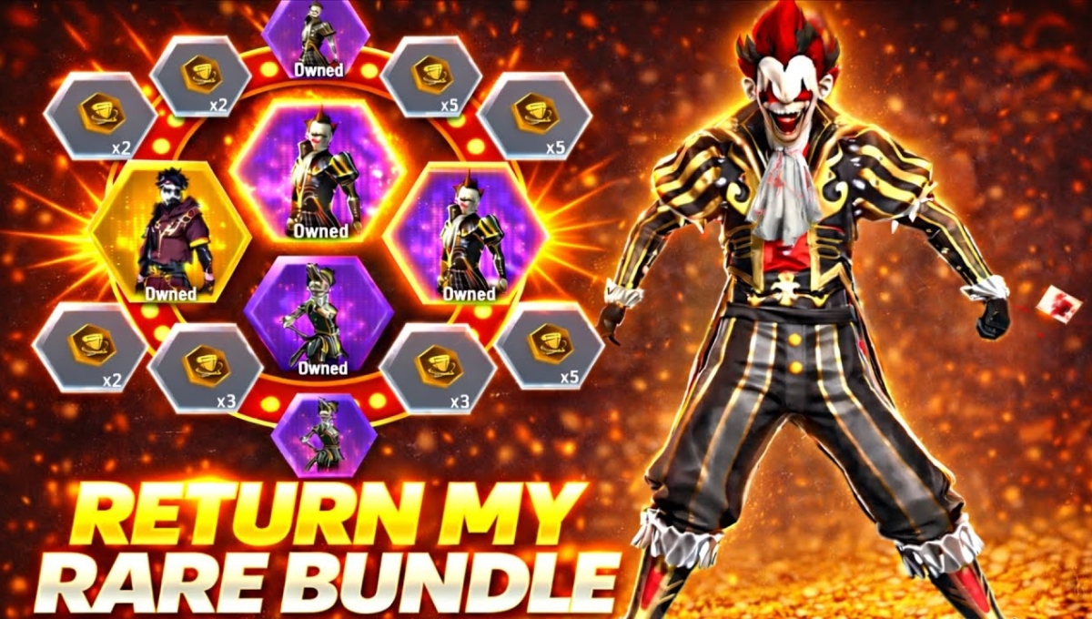 Free Fire Clown Ring Even