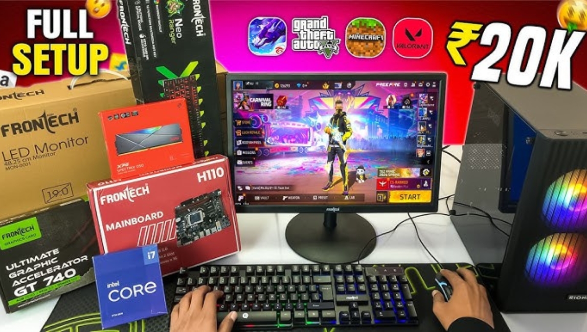 Free Fire Professional Gaming Setup