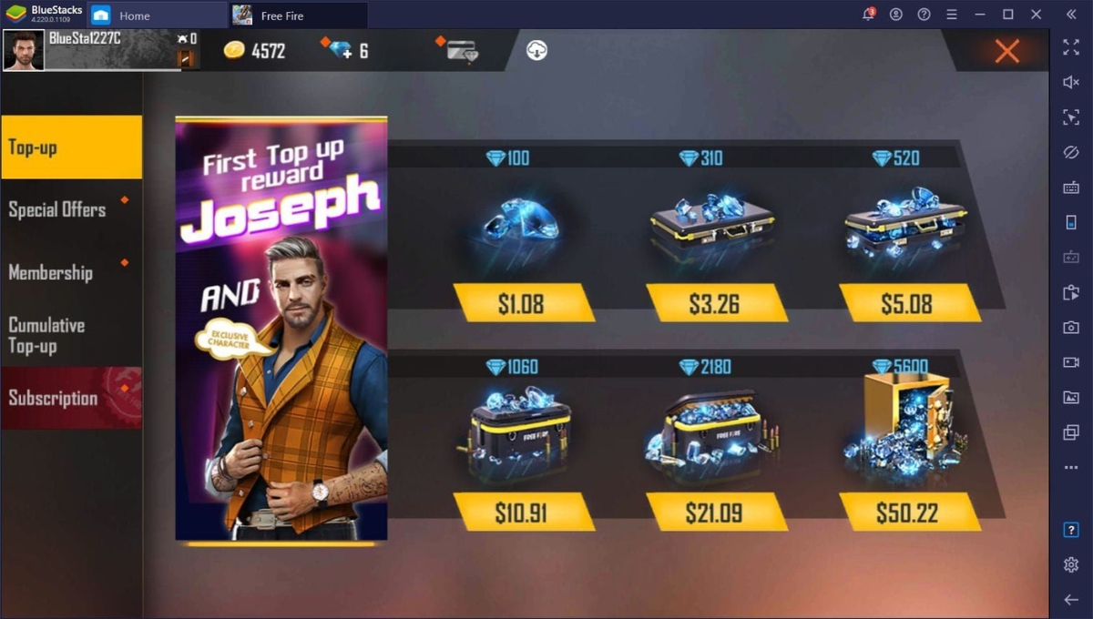 Codashop Free Fire Diamond Gift