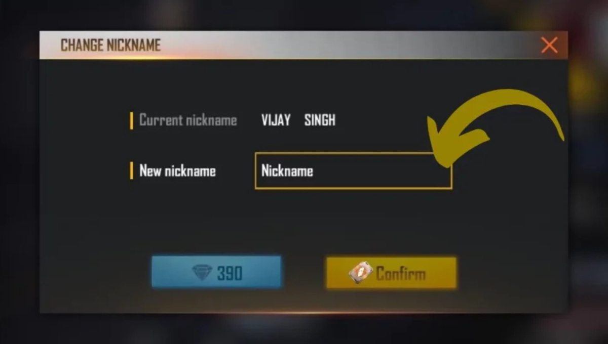 Free Fire Name Space 