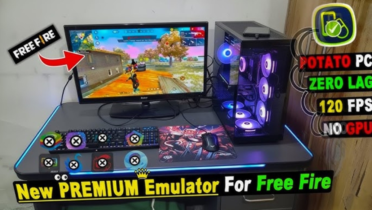 Free Fire Professional Gaming Setup