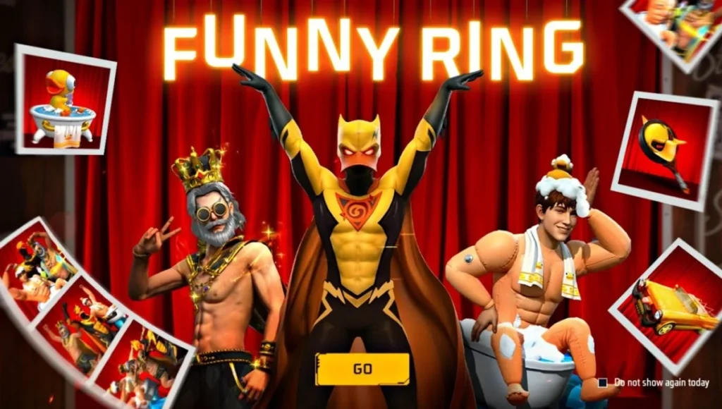 Funny Ring Event Free Fire
