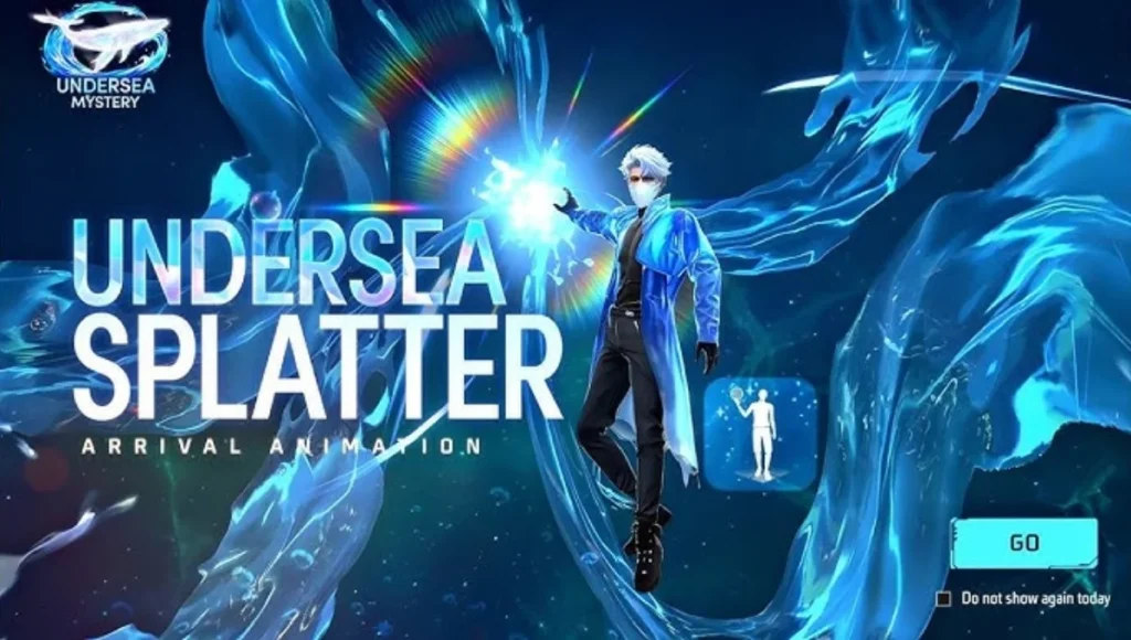 Undersea Splatter Event Free Fire