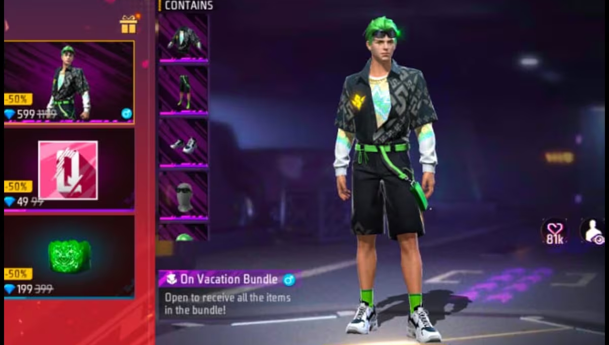 Free Fire Max Daily Special