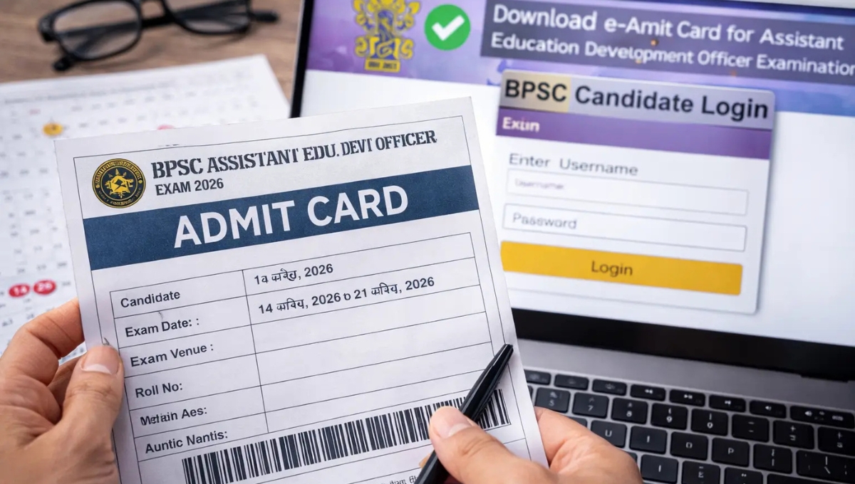 BPSC AEDO Admit Card