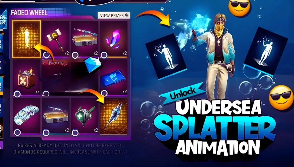 Undersea Splatter Event Free Fire 