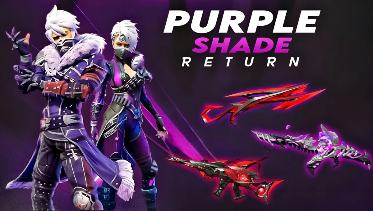 Purple Shade Bundle Free Fire
