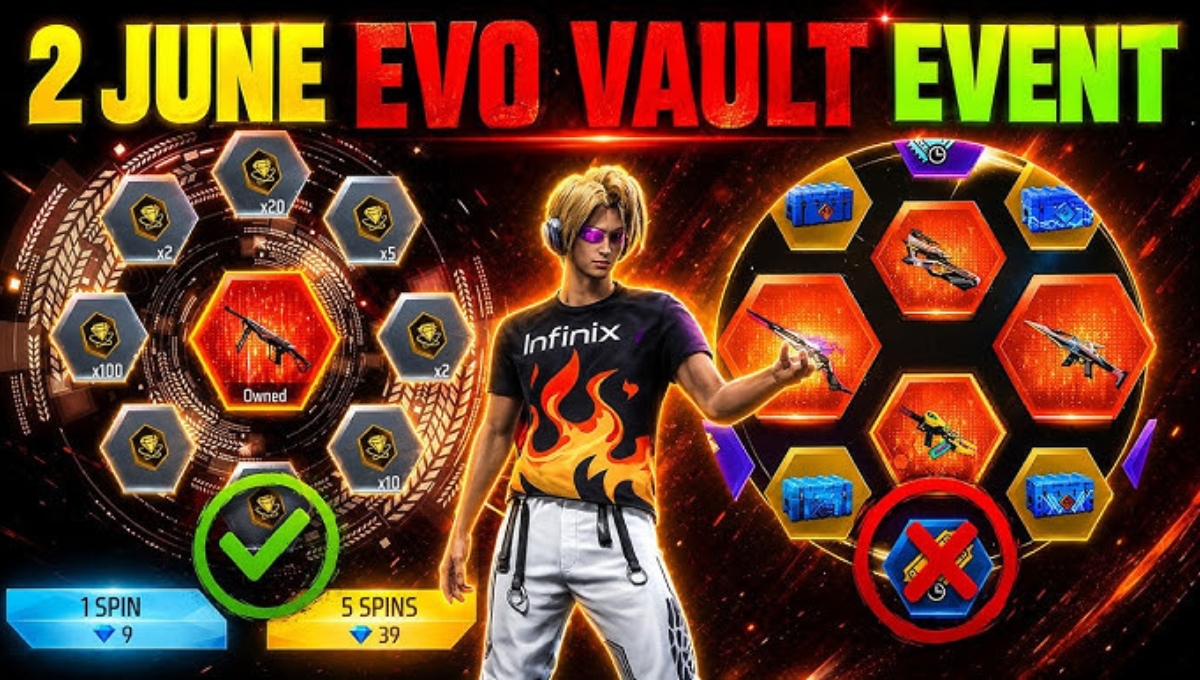 Free Fire Evo Vault Event