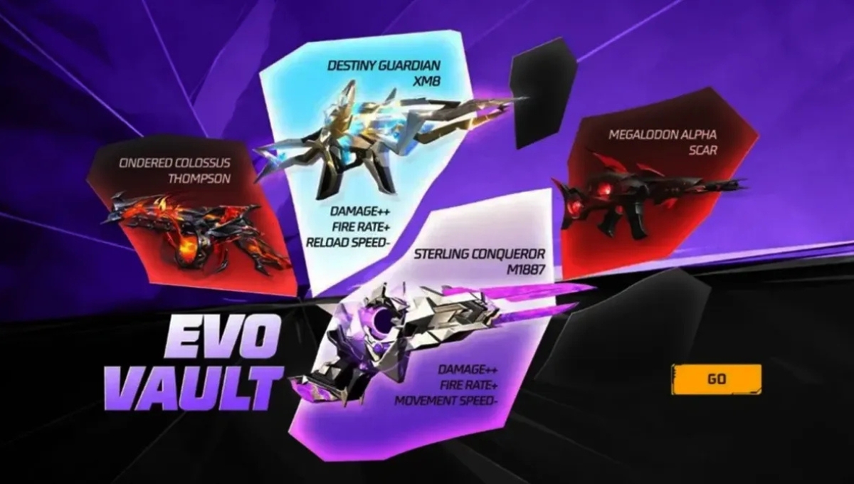 Free Fire Evo Vault Event