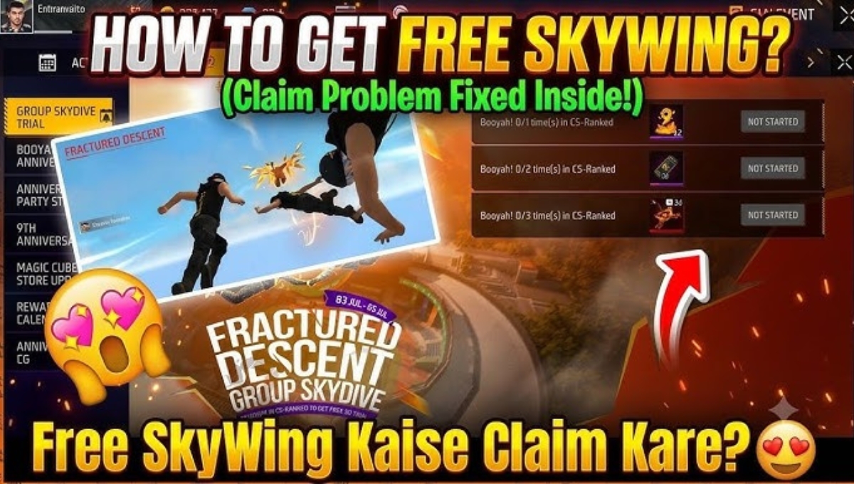 Fractured Descent Skywing Event Free Fire