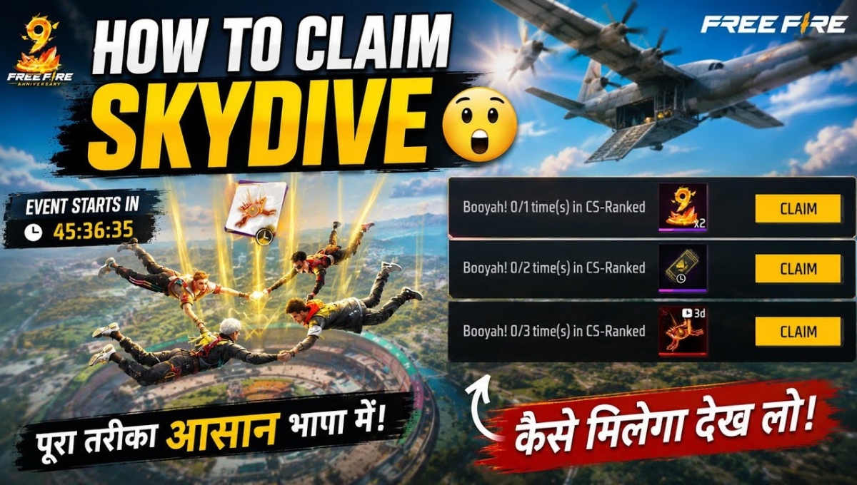 Fractured Descent Skywing Event Free Fire